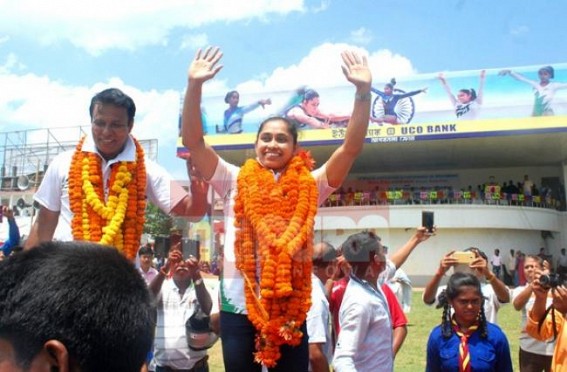 Happy gymnastics is being compared to cricket: Dipa Happy gymnastics is being compared to cricket: Dipa